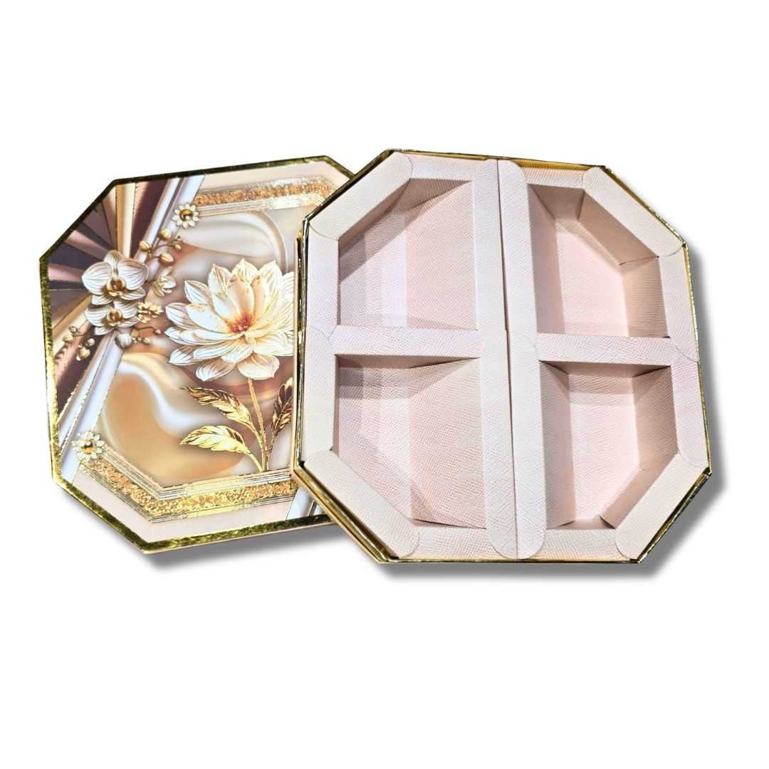 4 Compartment Dry Fruit Box 1048