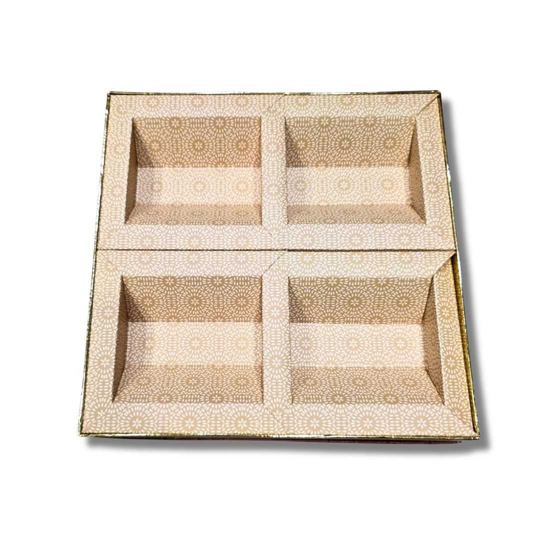 4 Compartment Dry Fruit Box 2602 - Image 3