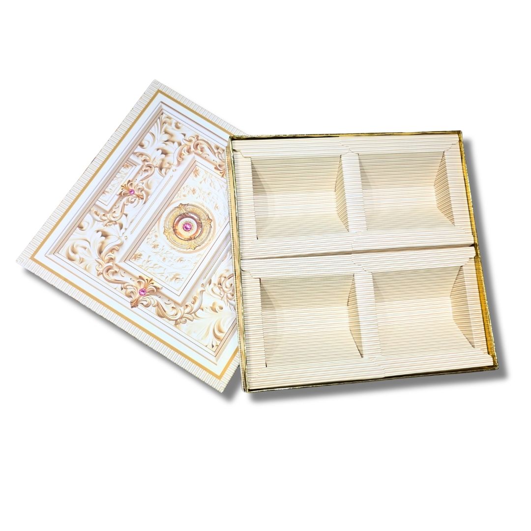 4 Compartment Dry Fruit Box 2604 - Image 4