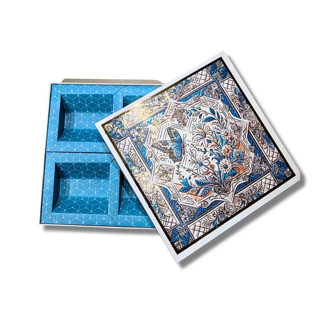 4 Compartment Dry Fruit Box 2608 - Image 4