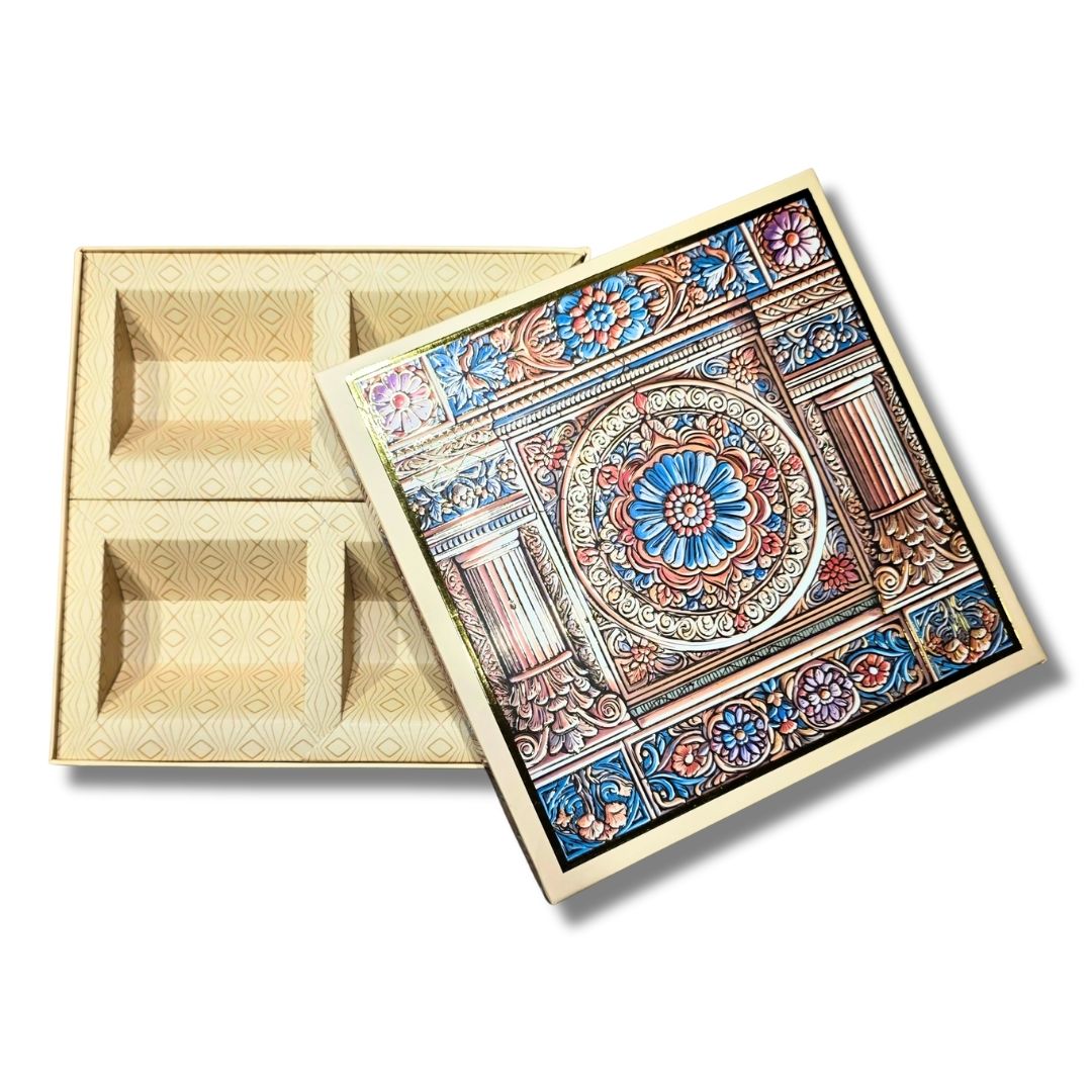 4 Compartment Dry Fruit Box 2608 - Image 4