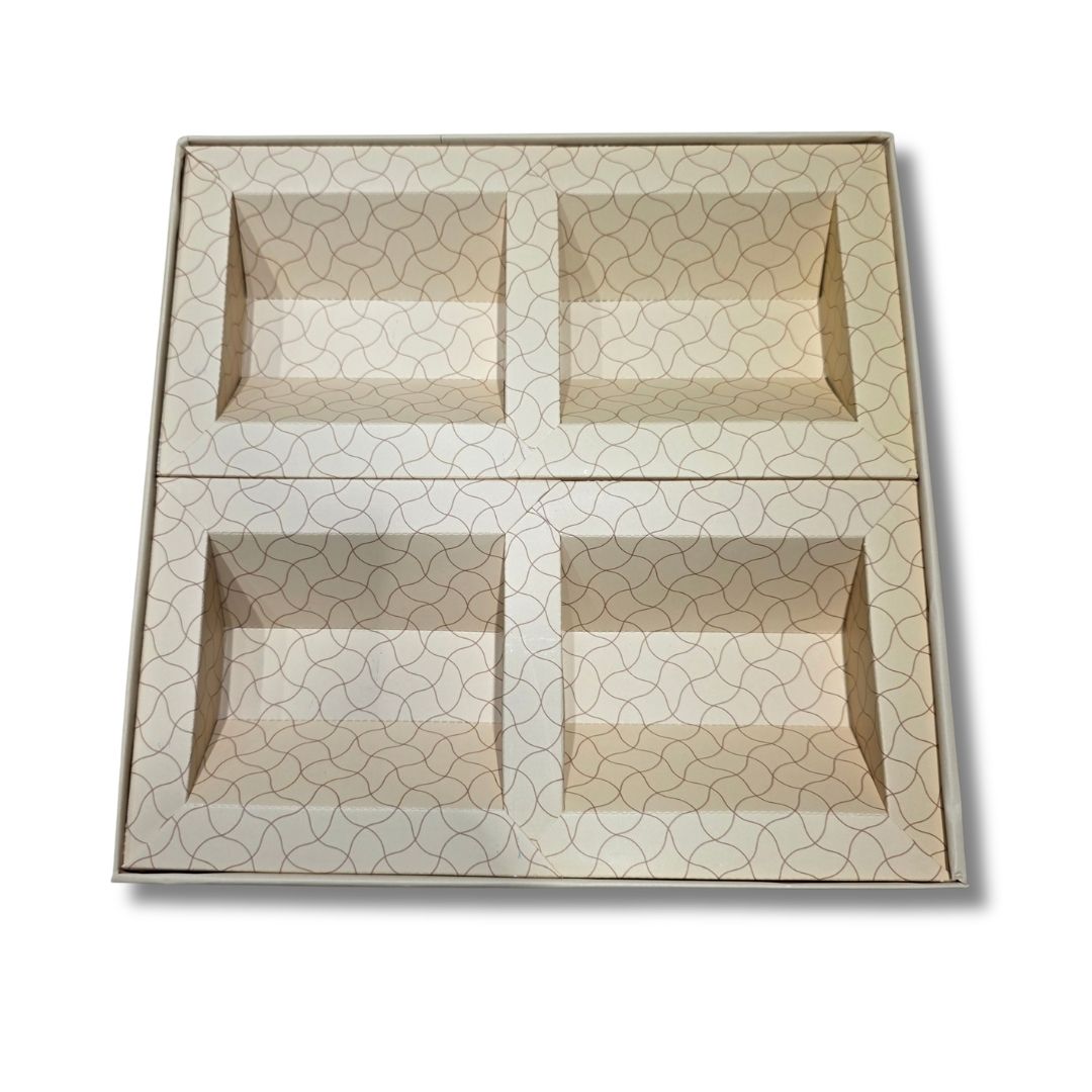 4 Compartment Dry Fruit Box 2612 - Image 3