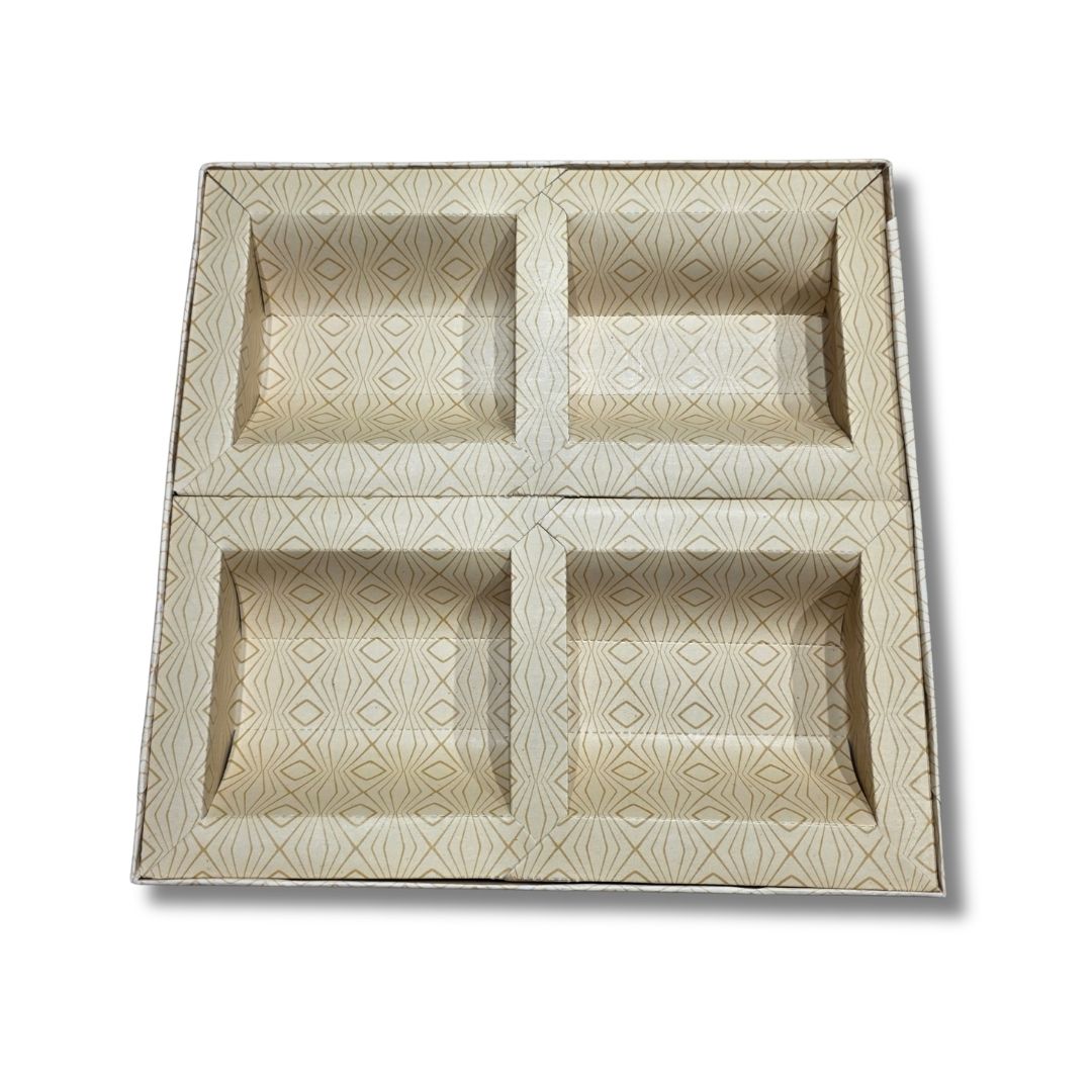 4 Compartment Dry Fruit Box 2626 - Image 3