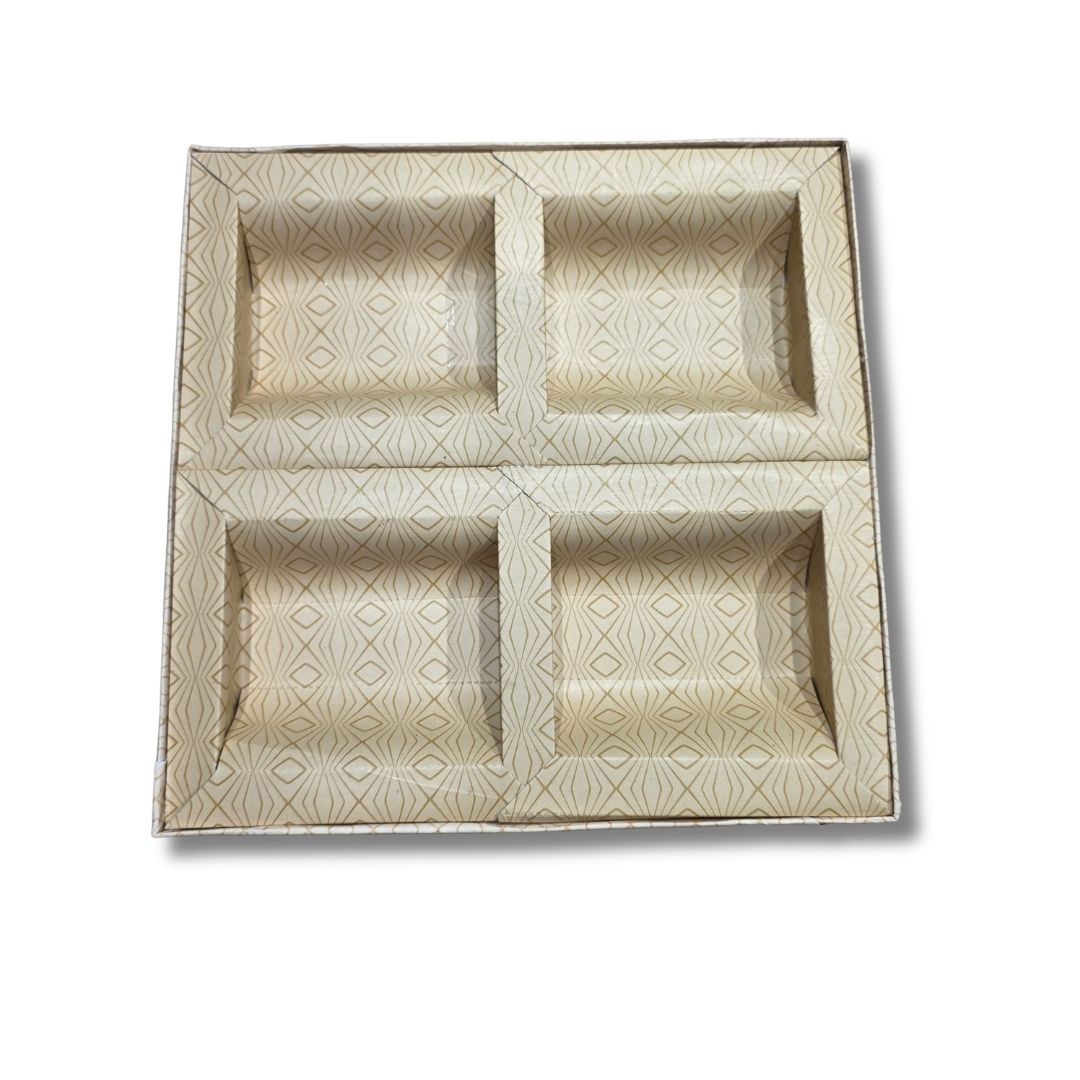 4 Compartment Dry Fruit Box 2627 - Image 3