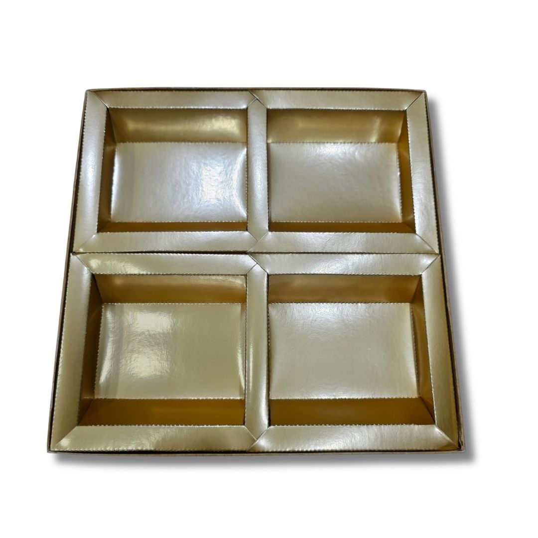 4 Compartment Dry Fruit Box K PINK - Image 3
