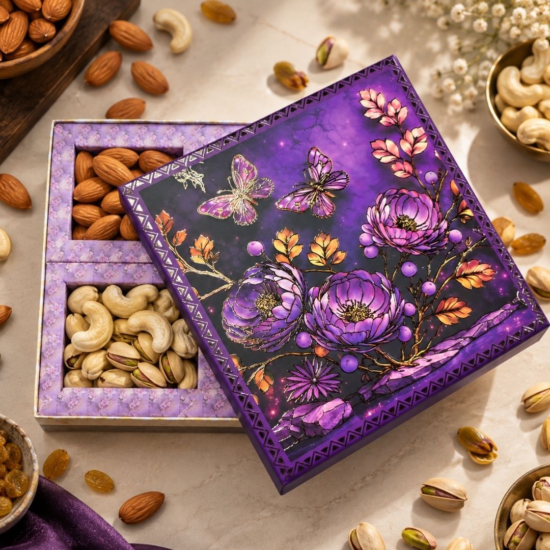 4 Compartment Dry Fruit Box M 24