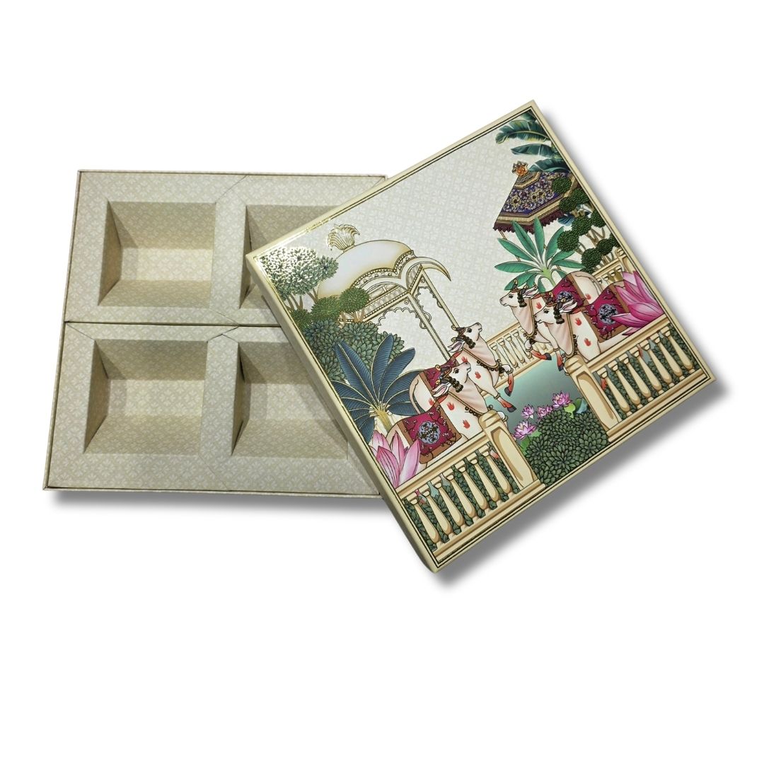 4 Compartment Dry Fruit Box 1006 L - Image 4