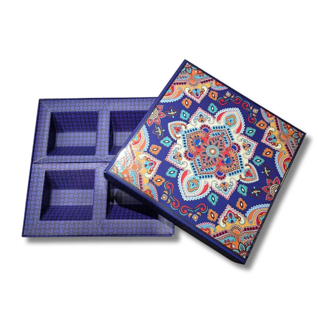 4 Compartment Dry Fruit Box 1006 N - Image 4