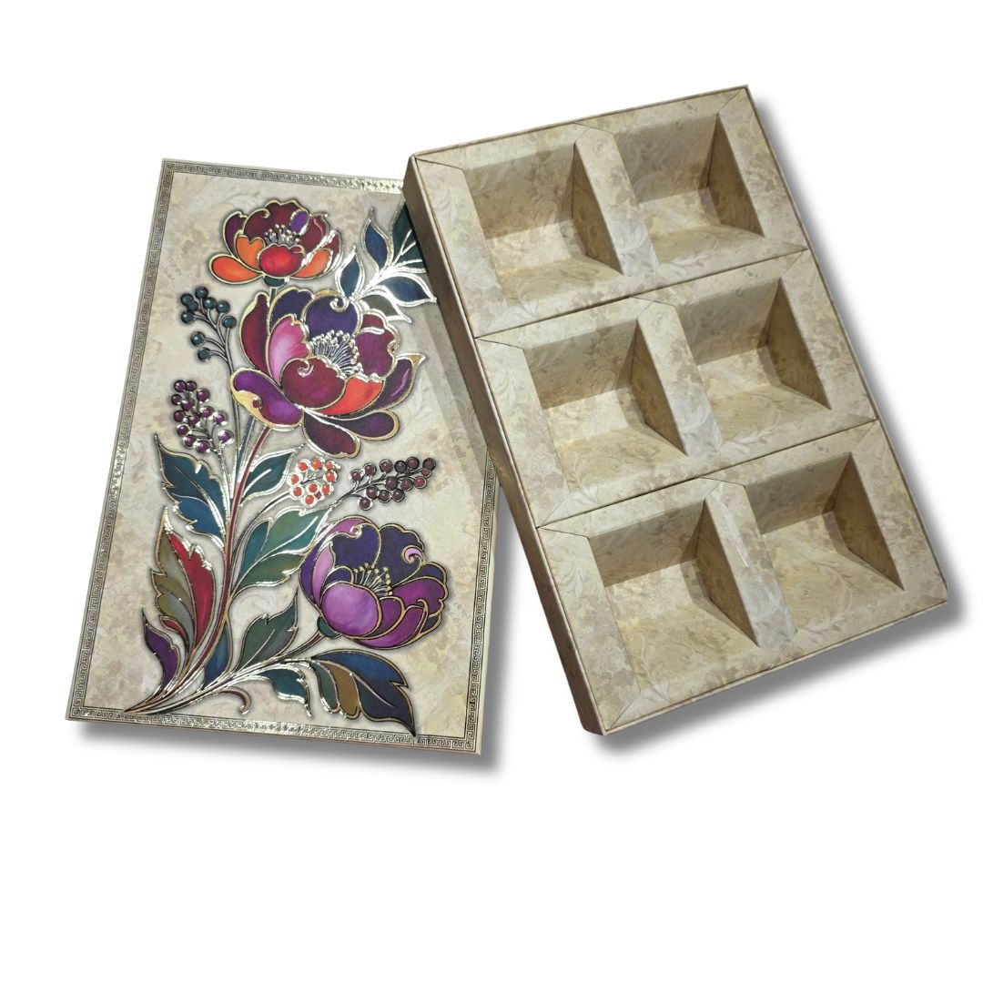 6 Compartment Dry Fruit Box 1036 B - Image 4