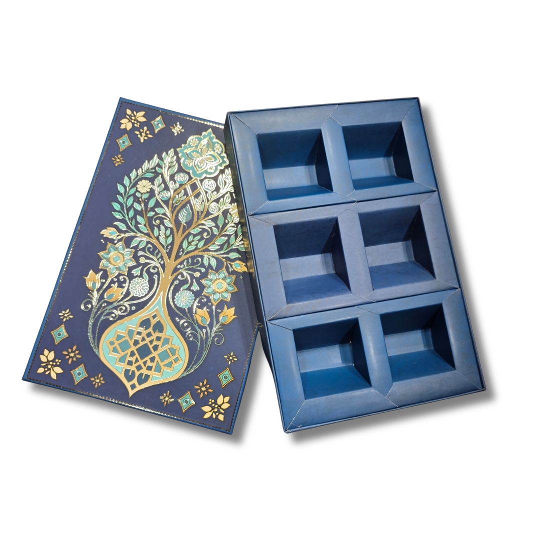 6 Compartment Dry Fruit Box 1056 A - Image 4