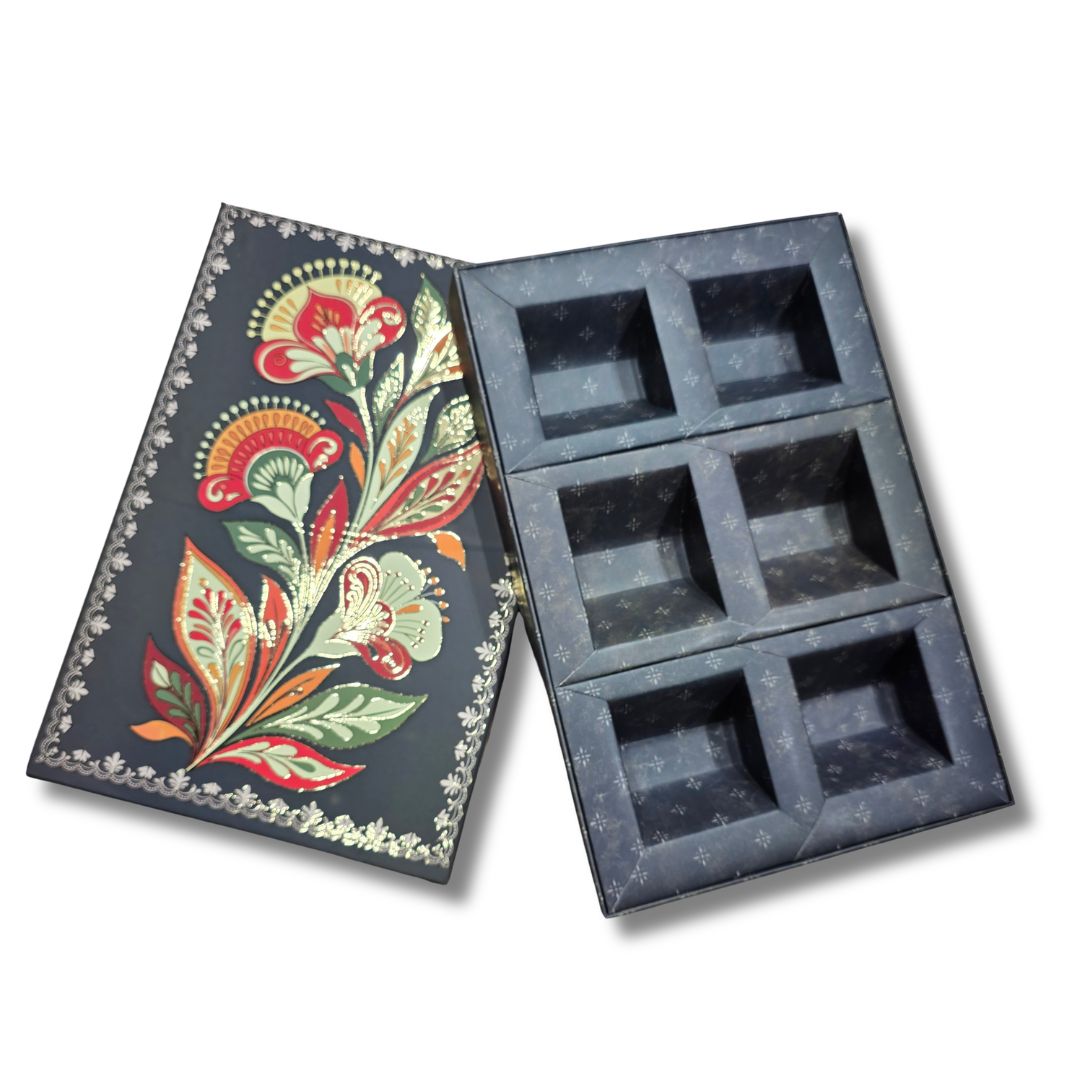 6 Compartment Dry Fruit Box 1056 G - Image 4