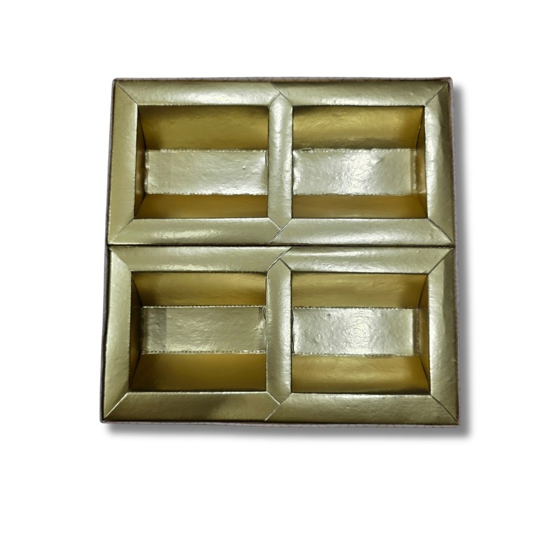 4 Compartment Dry Fruit Box 2606-1 - Image 3