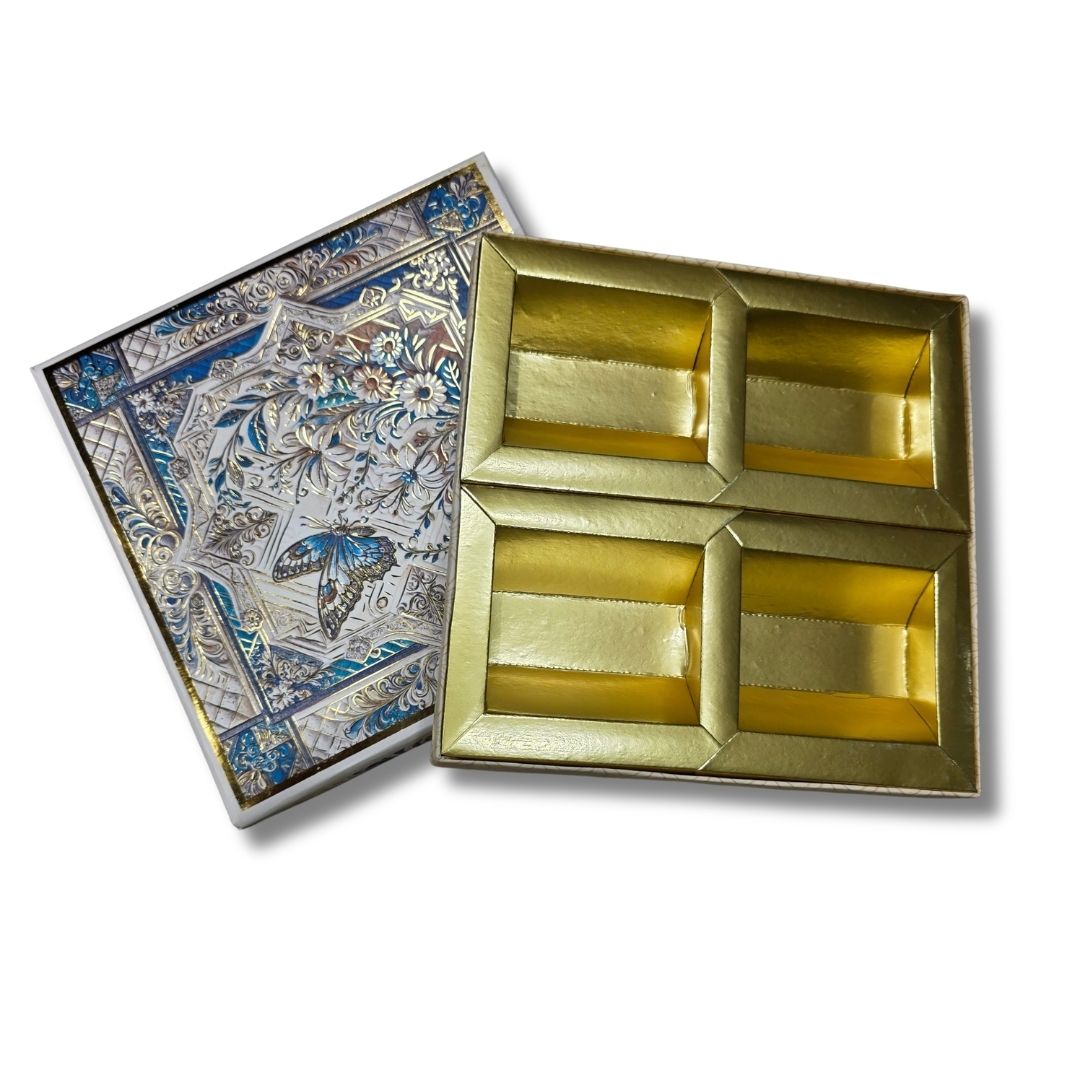 4 Compartment Dry Fruit Box 2606-1 - Image 4