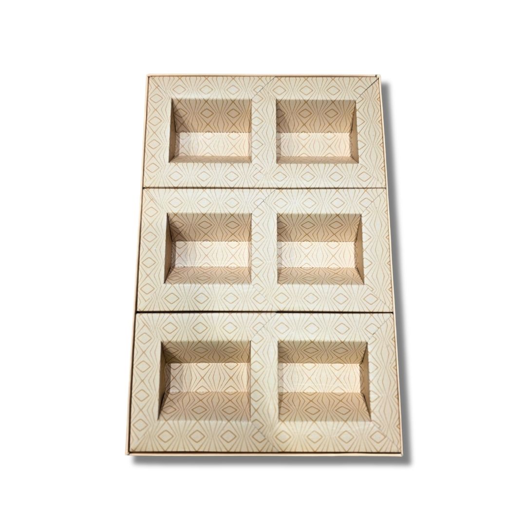 6 Compartment Dry Fruit Box 2608 - Image 3