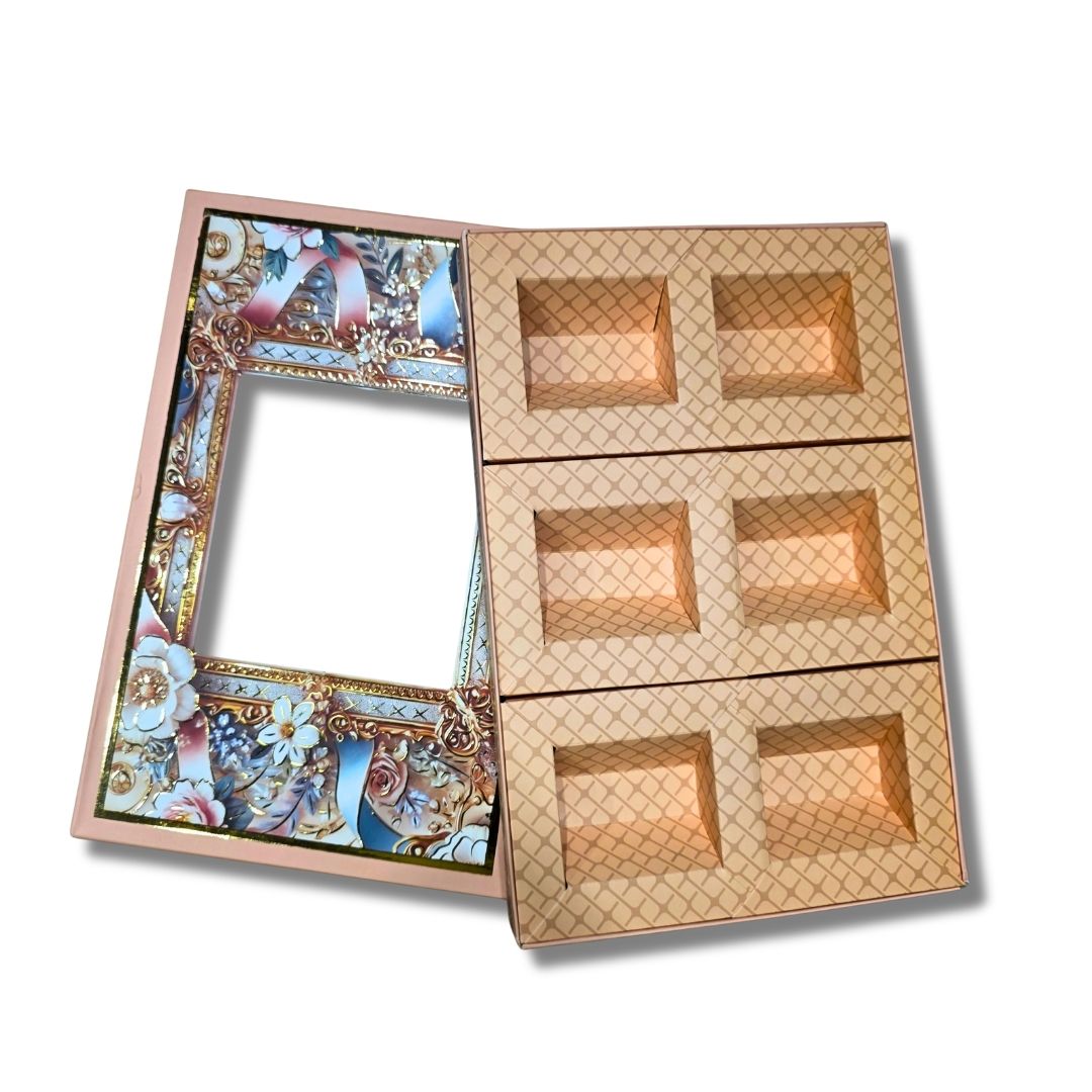 6 Compartment Dry Fruit Box 2610 - Image 4