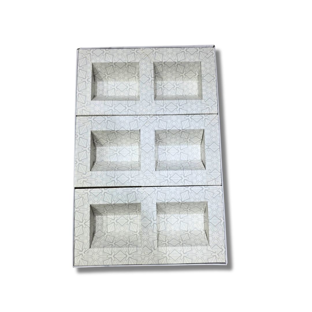 6 Compartment Dry Fruit Box 2611 - Image 3