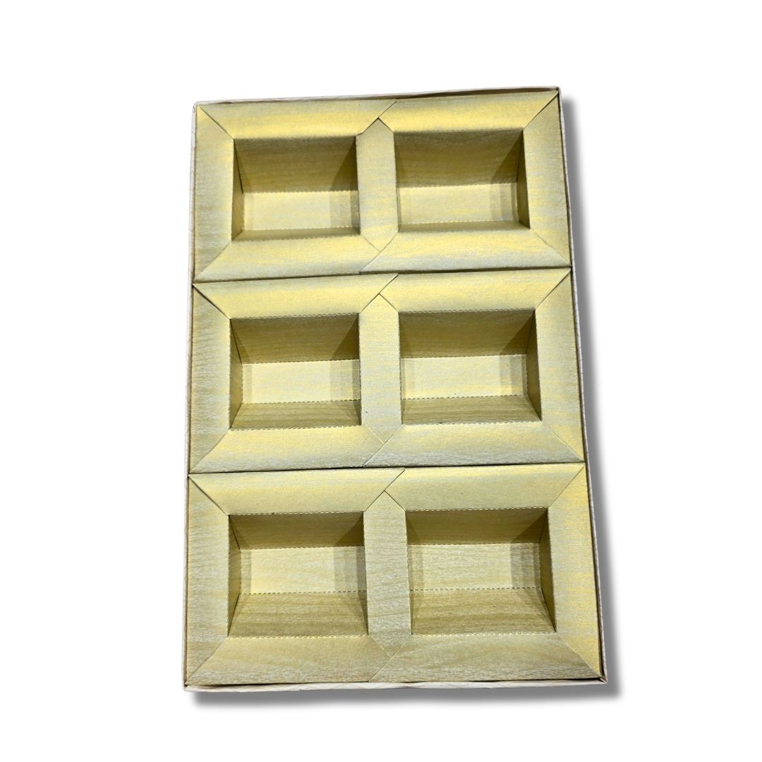 6 Compartment Dry Fruit Box 2618 - Image 3