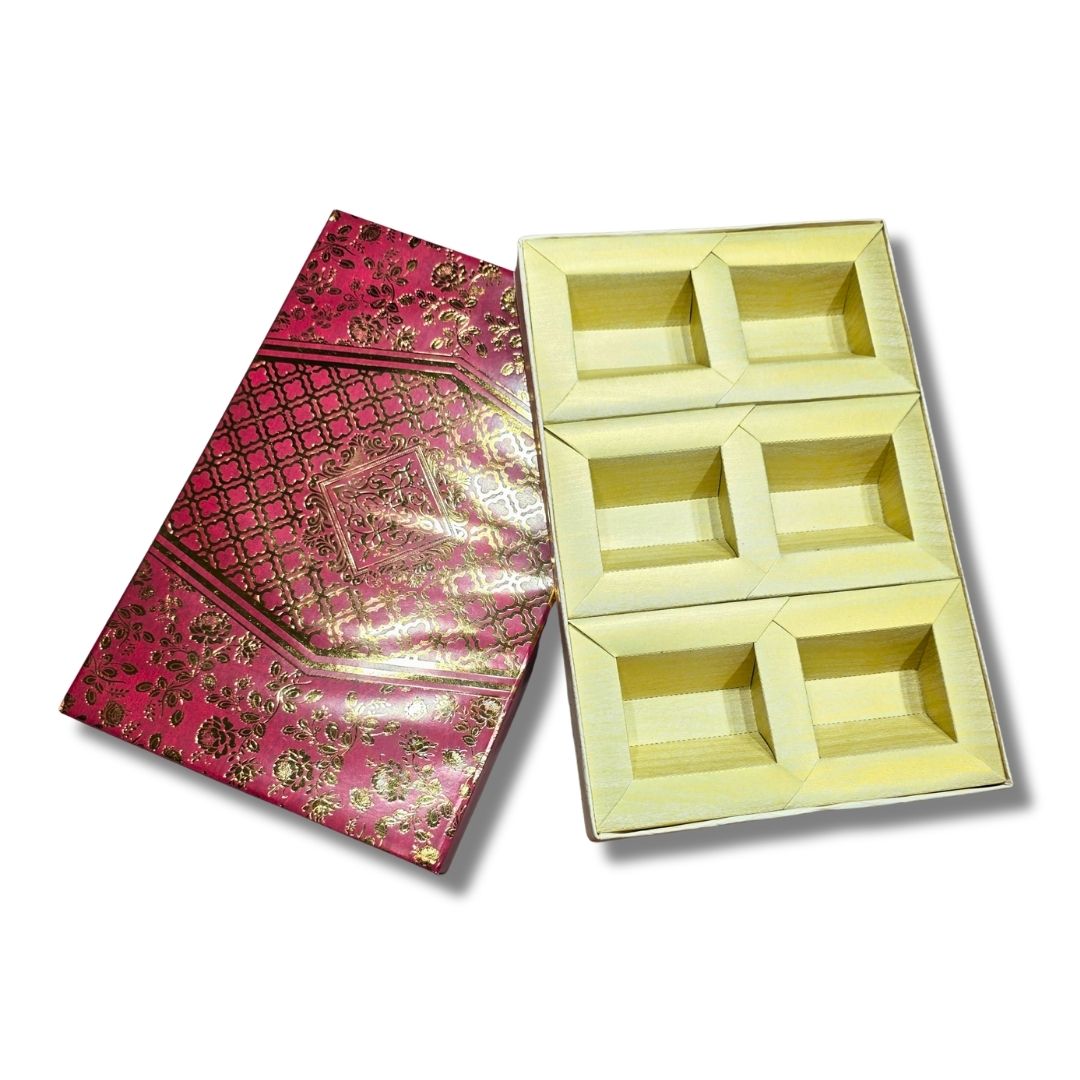 6 Compartment Dry Fruit Box 2618 - Image 4
