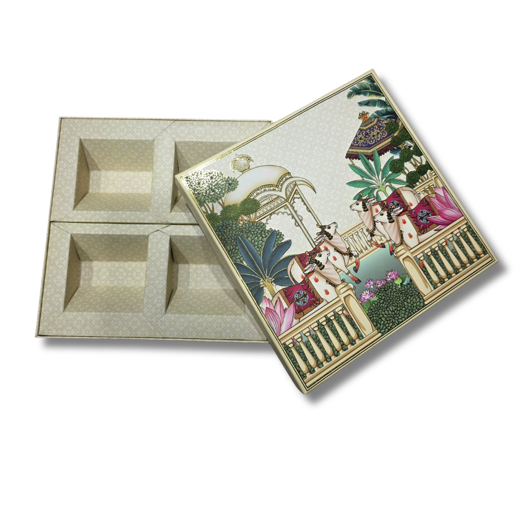 4 Compartment Dry Fruit Box 1016 L