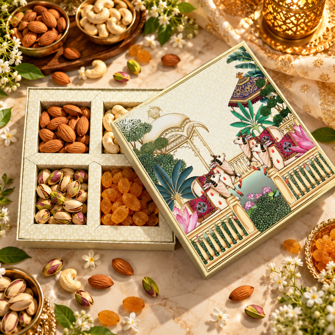 4 Compartment Dry Fruit Box 1016 L