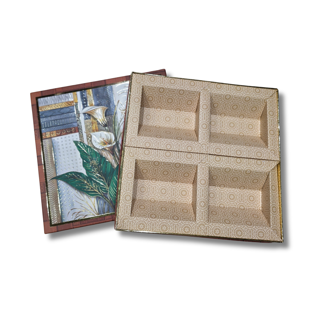 4 Compartment Dry Fruit Box 2602-01