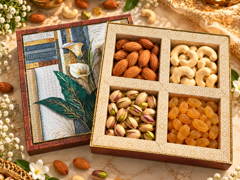 4 Compartment Dry Fruit Box 2602-01