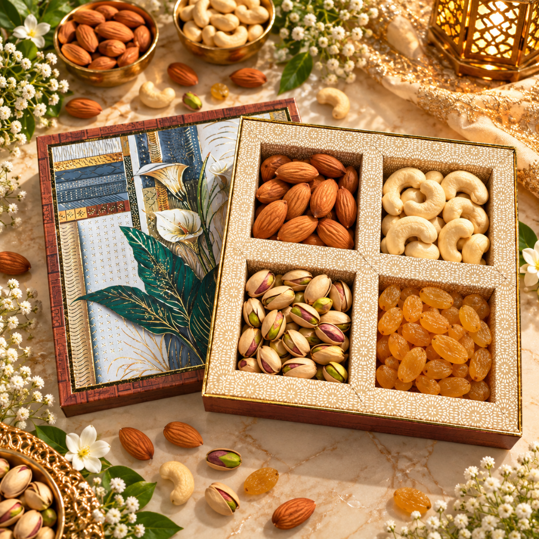 4 Compartment Dry Fruit Box 2602-01