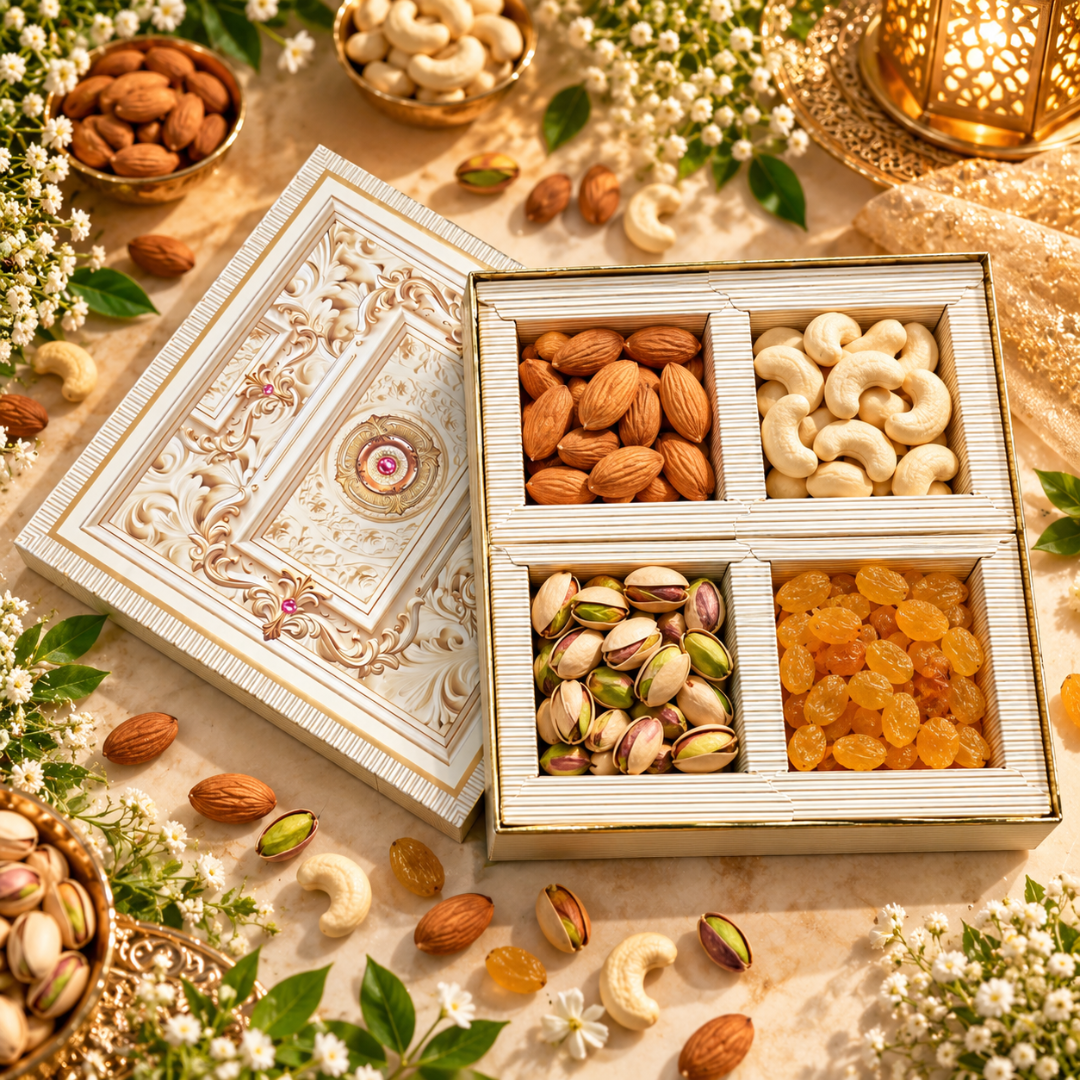 4 Compartment Dry Fruit Box 2604-01