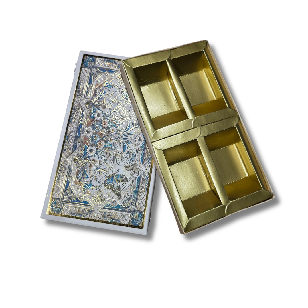 4 Compartment Dry Fruit Box 2606-01 - Image 4