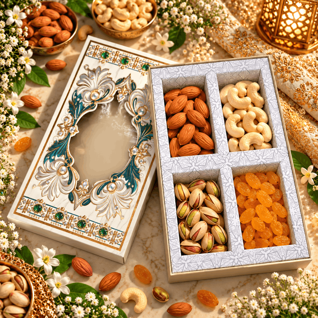 4 Compartment Dry Fruit Box 2611-01