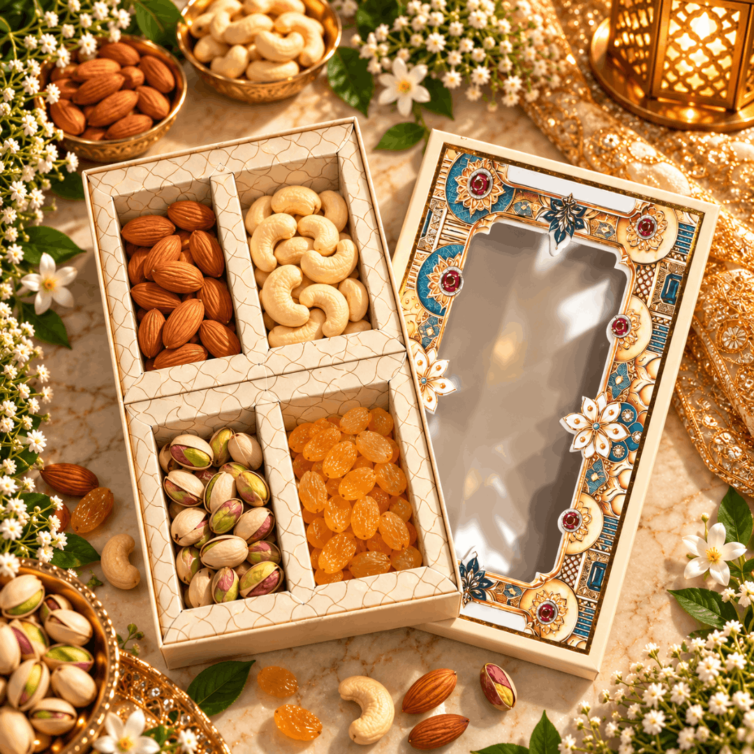 4 Compartment Dry Fruit Box 2612-01