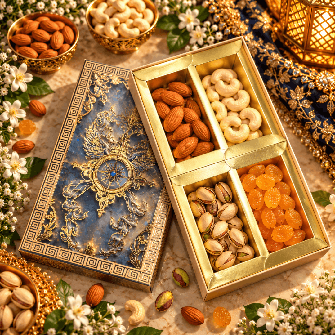 4 Compartment Dry Fruit Box 2613-01