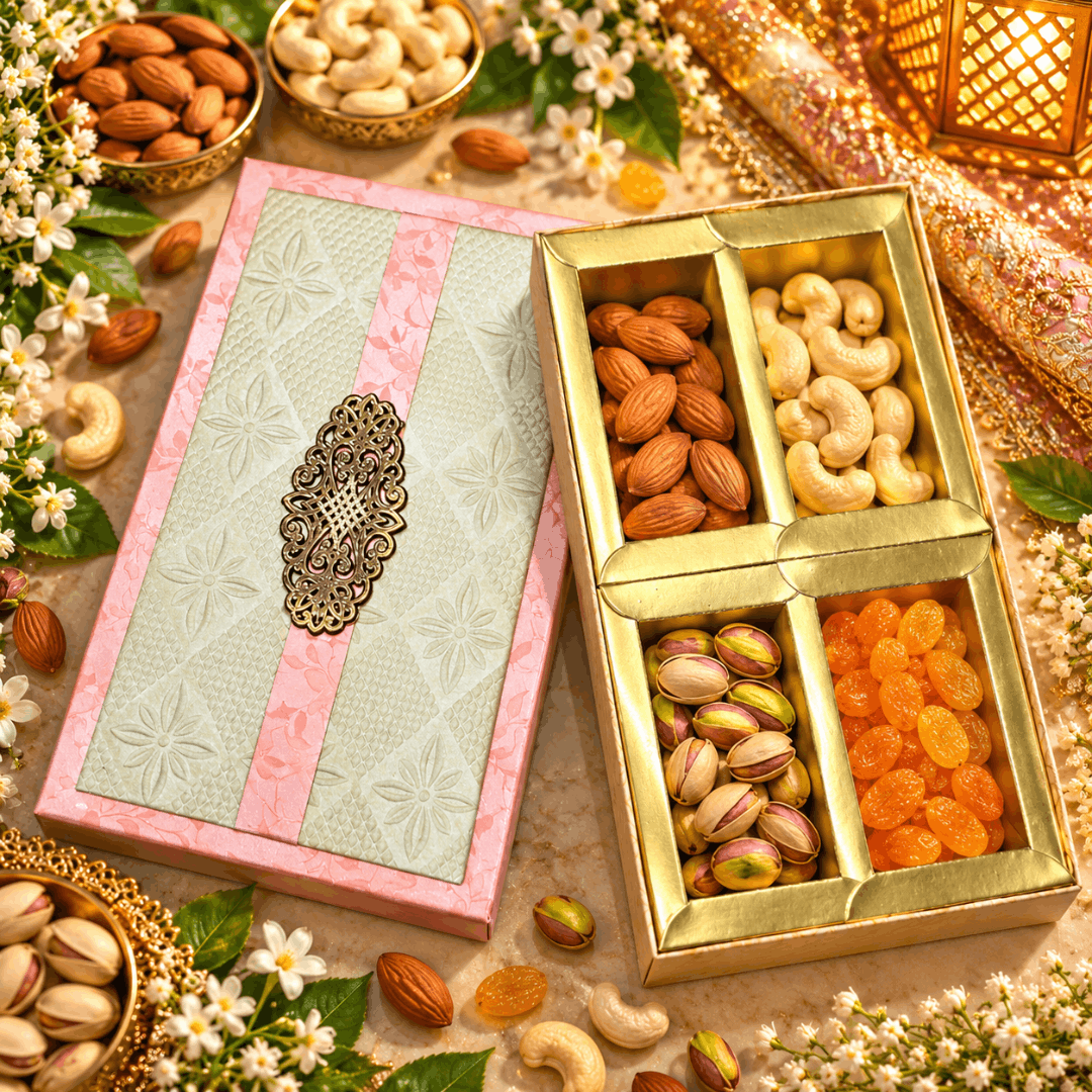 4 Compartment Dry Fruit Box 2626-01