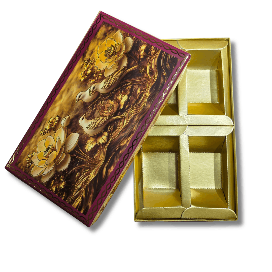 4 Compartment Dry Fruit Box M 22-01