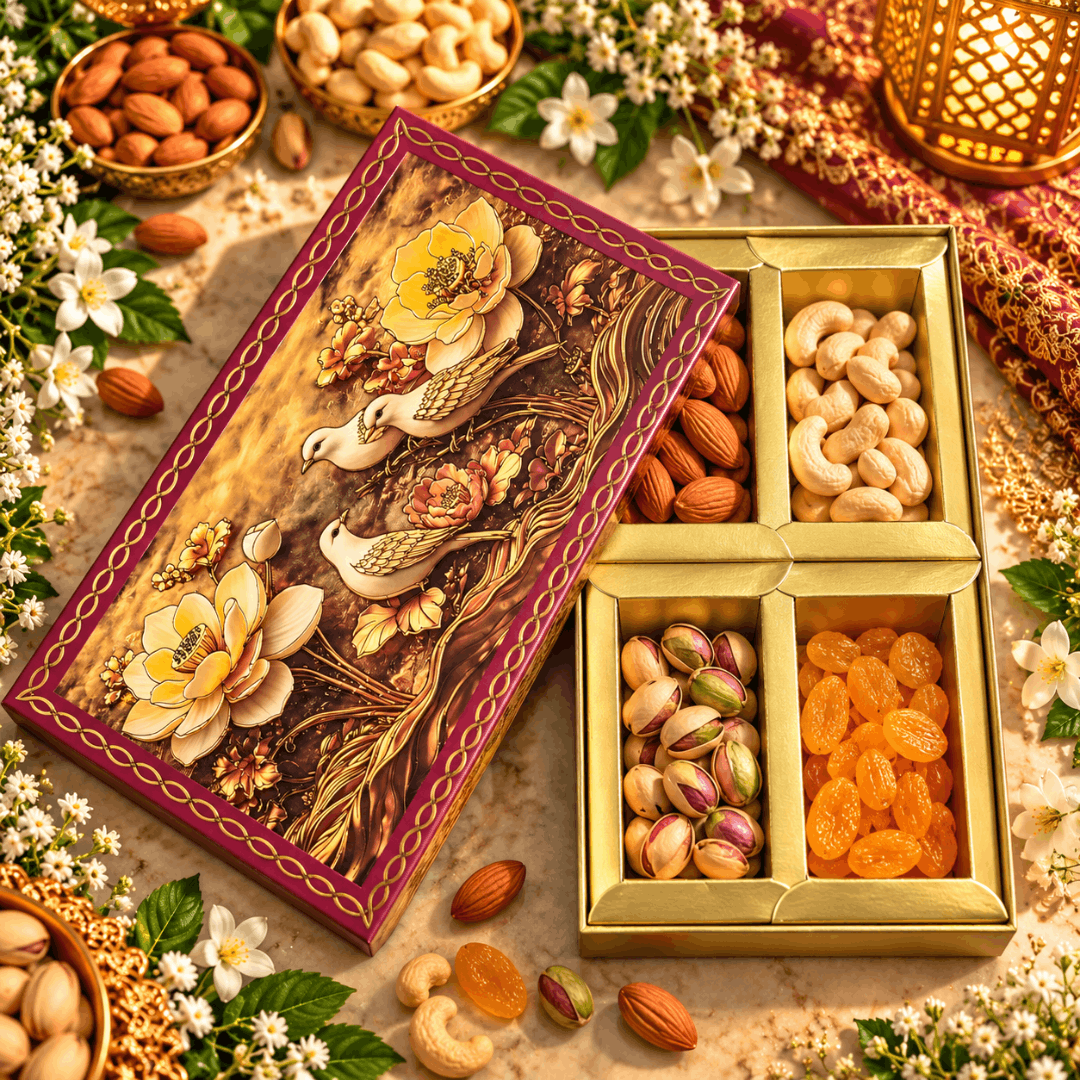 4 Compartment Dry Fruit Box M 22-01