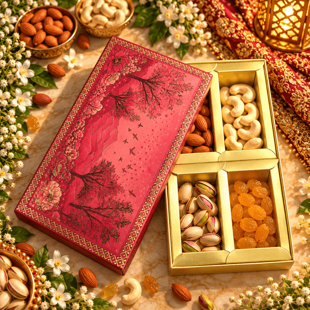 4 Compartment Dry Fruit Box M 23-01