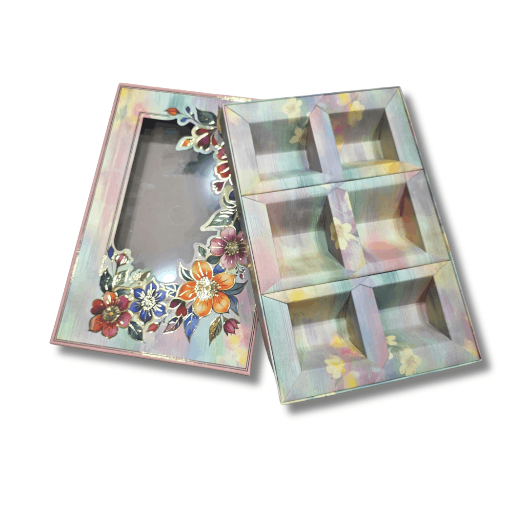 6 Compartment Dry Fruit Box 1066 D