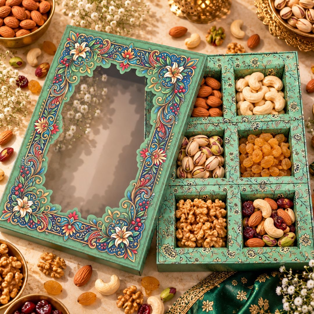 6 Compartment Dry Fruit Box 1066 H
