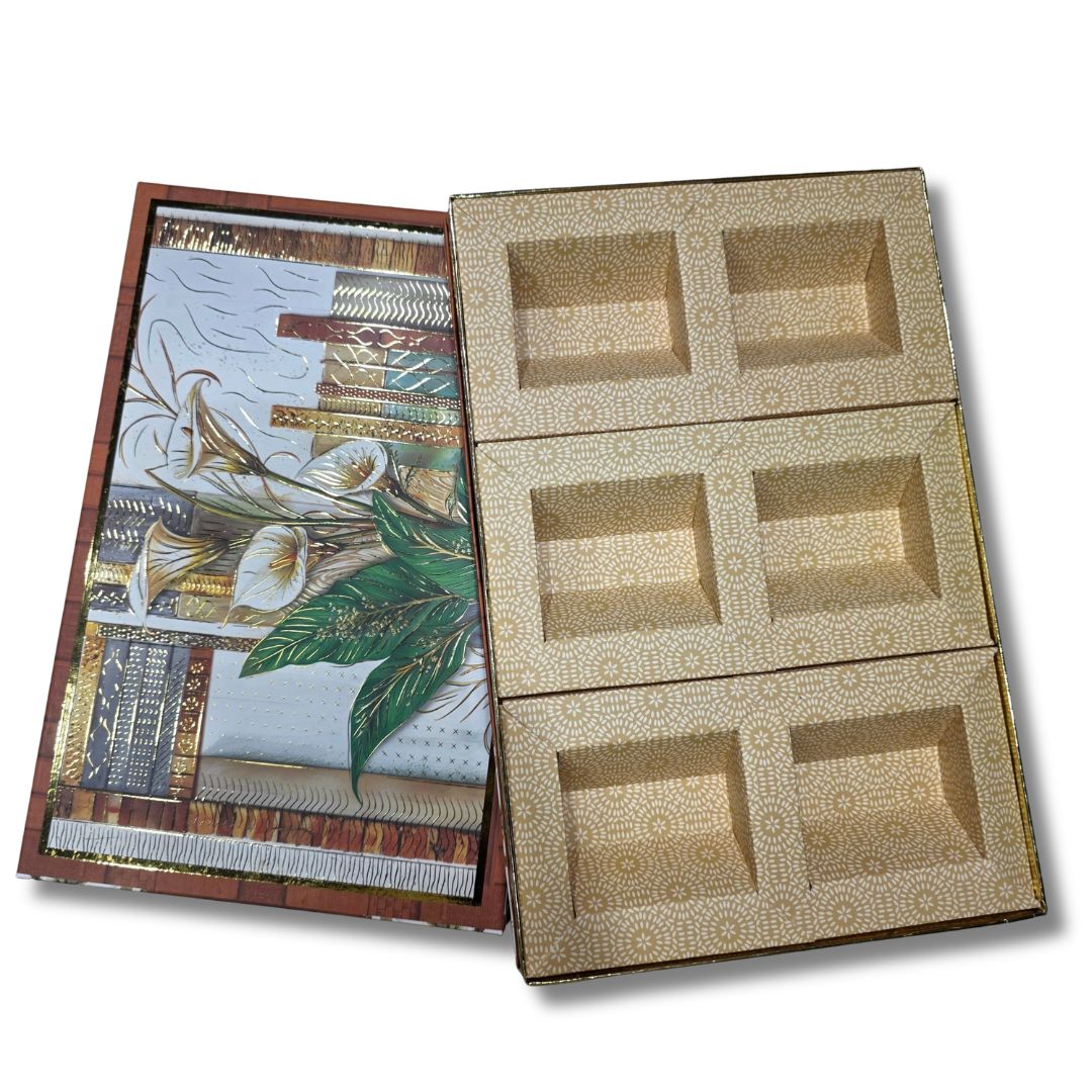 6 Compartment Dry Fruit Box 2602-02
