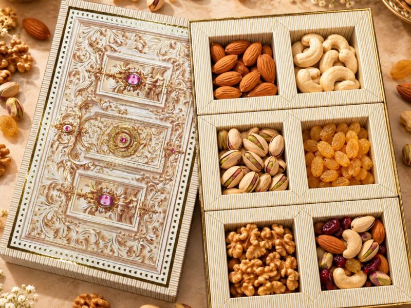 6 Compartment Dry Fruit Box 2604-02