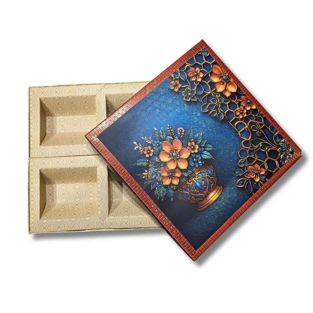 4 Compartment Dry Fruit Box M 22-1 - Image 4