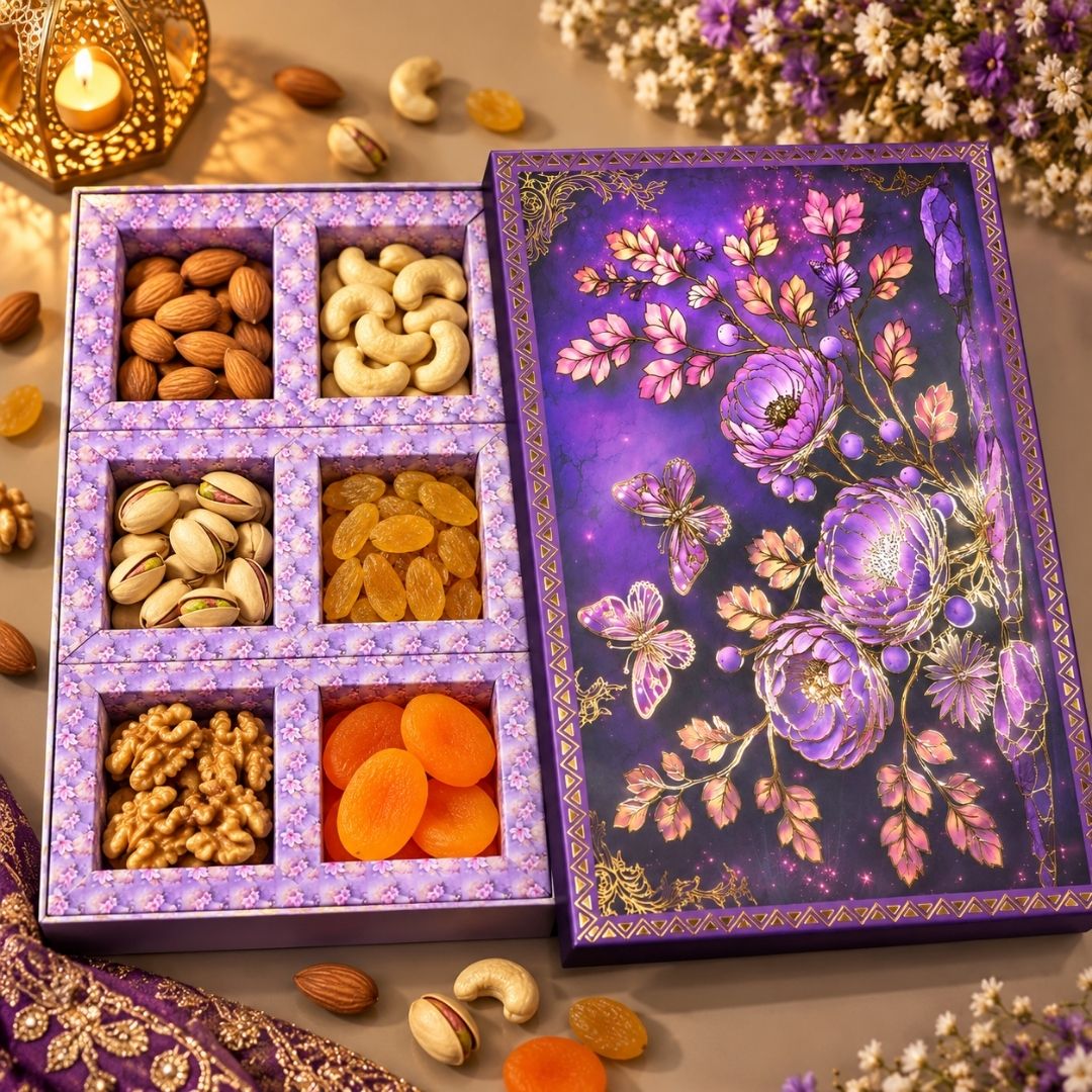 6 Compartment Dry Fruit Box M 24